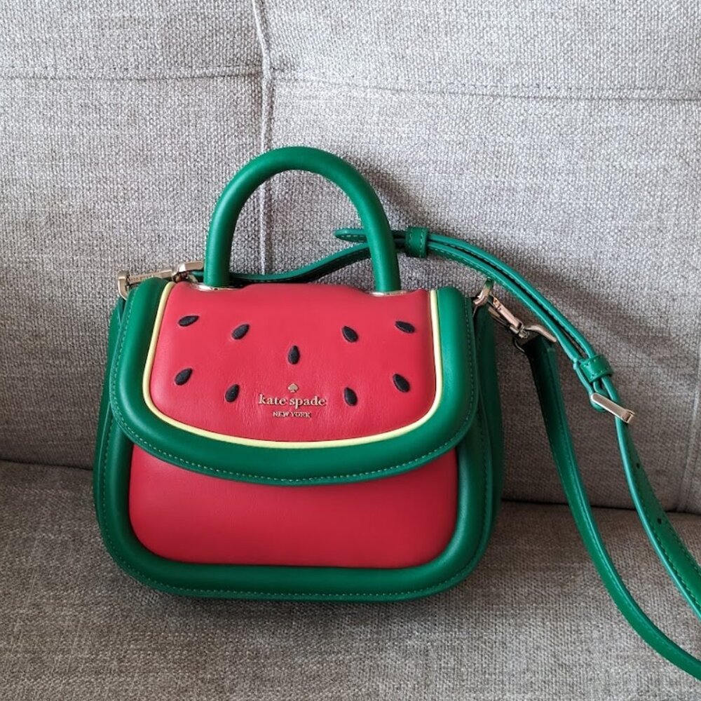 Kate spade Puffy Watermelon Mini Top Handle Crossbody